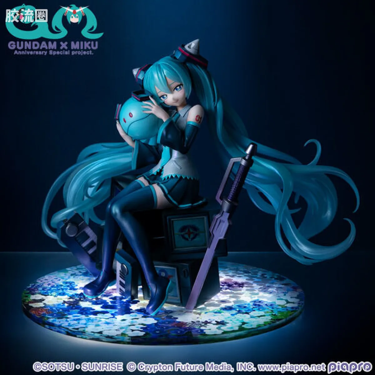 Mega House 手办系列 LUCREA系列 初音未来 × OO高达 - 图片